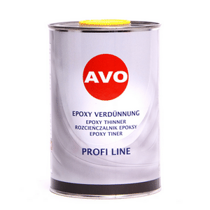 AVO Epoxy EP Verdünnung 1 Liter für Epoxy Lacksysteme und Epoxy Füller A050710 resmi