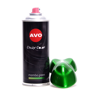 Bild von AVO Effektlack Candy Color Mamba Green Lasur Lackspray 400ml