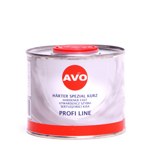AVO 2K Spezial Härter MS kurz 500ml A040905 für 2K Acryllack, 2K Grundierung u. Füller resmi