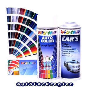 Afbeelding van Dupli-Color 8-0352 Autolackspray-Set für Volkswagen LA5E Maritimblau