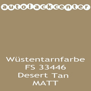 Bundeswehr Wüstentarn Tarnfarbe FS33446 Desert Tan matt 3 Liter resmi