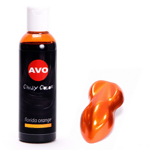 Afbeelding van AVO Effektlack Candy Color Florida Orange Lasur 200ml