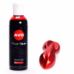 Bild von AVO Effektlack Candy Color Devils Red Lasur 200ml