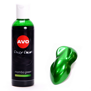 Afbeelding van AVO Effektlack Candy Color Mamba Green Lasur 200ml