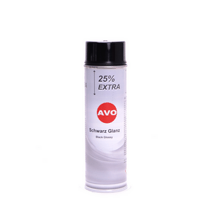 Afbeelding van AVO schwarz glänzend Lackspray 500ml