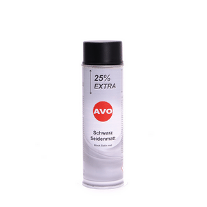 Изображение AVO schwarz seidenmatt Lackspray 500ml