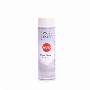 Изображение AVO weiss glänzend Lackspray 500ml