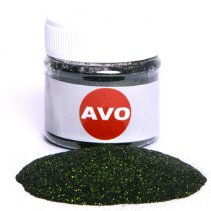 Avo Metal Flakes moos grün 0,2mm resmi