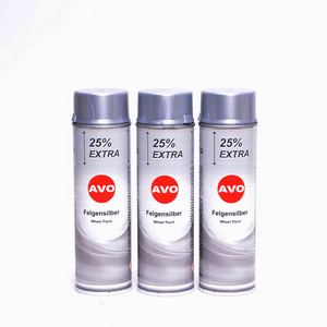 Изображение AVO Felgensilber Lackspray 3 x 500ml