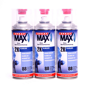 SprayMax 2K Klarlack hochglänzend 680061 3 X 400ml resmi