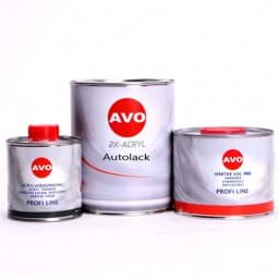 Bild von AVO 2K HS ( High-Solid)  Autolack, Decklack  Set 1,75 Liter in KFZ Uni Farben