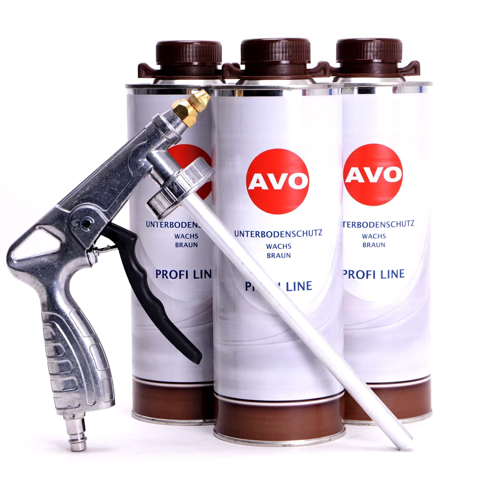 Picture of AVO Unterbodenschutz Wachs 3 Liter + UBS/HV Spritzpistole 