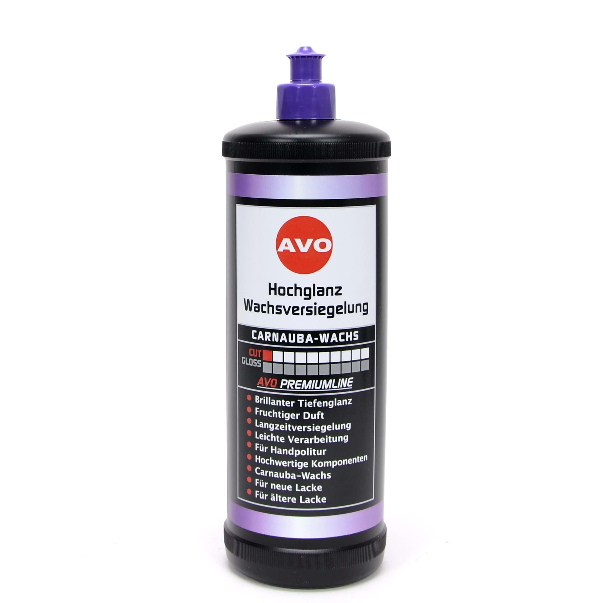 AVO Premiumline Carnauba Wachs Versiegelung Hochglanz 1000ml resmi