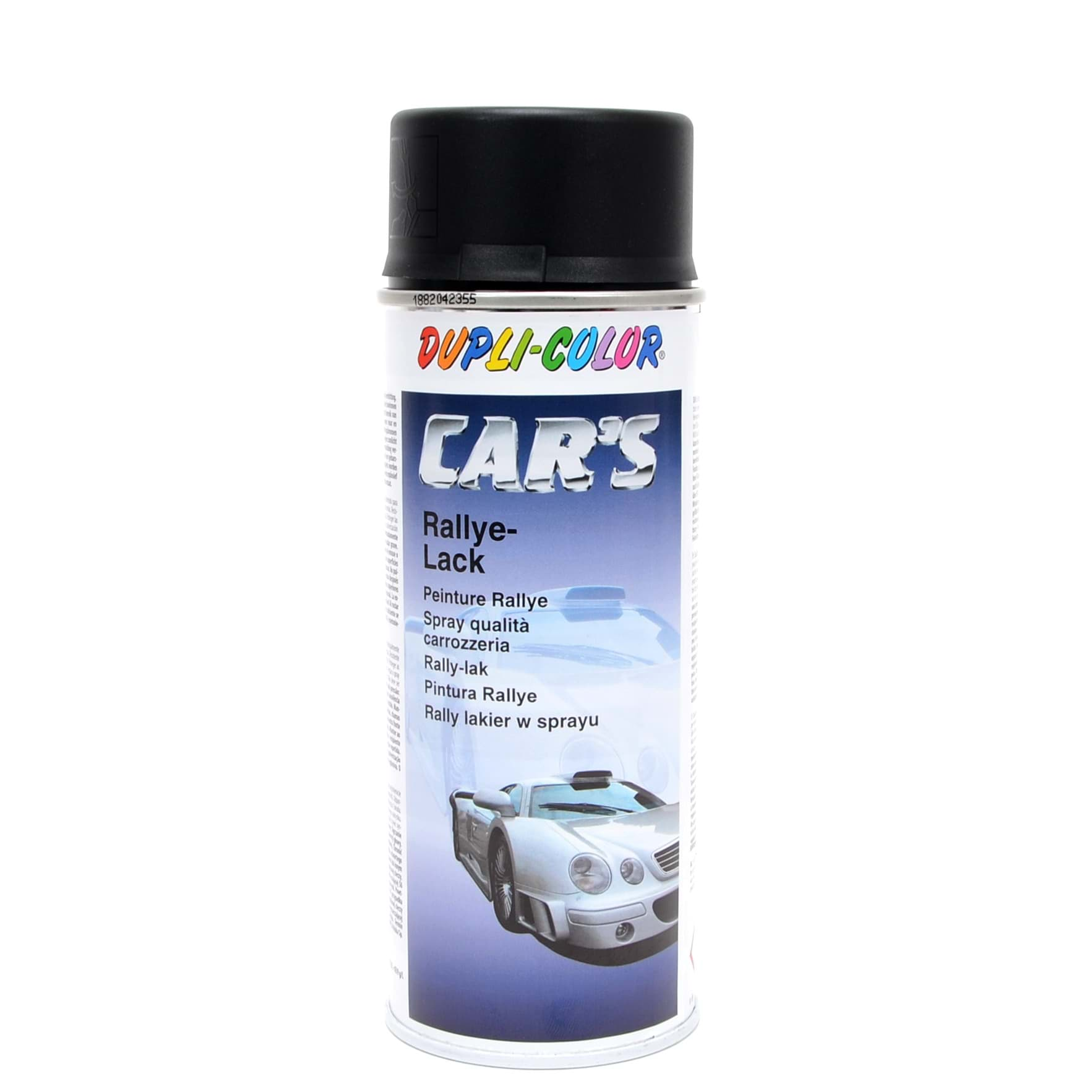 Изображение Duplicolor Cars Lackspray schwarz seidenmatt 400ml