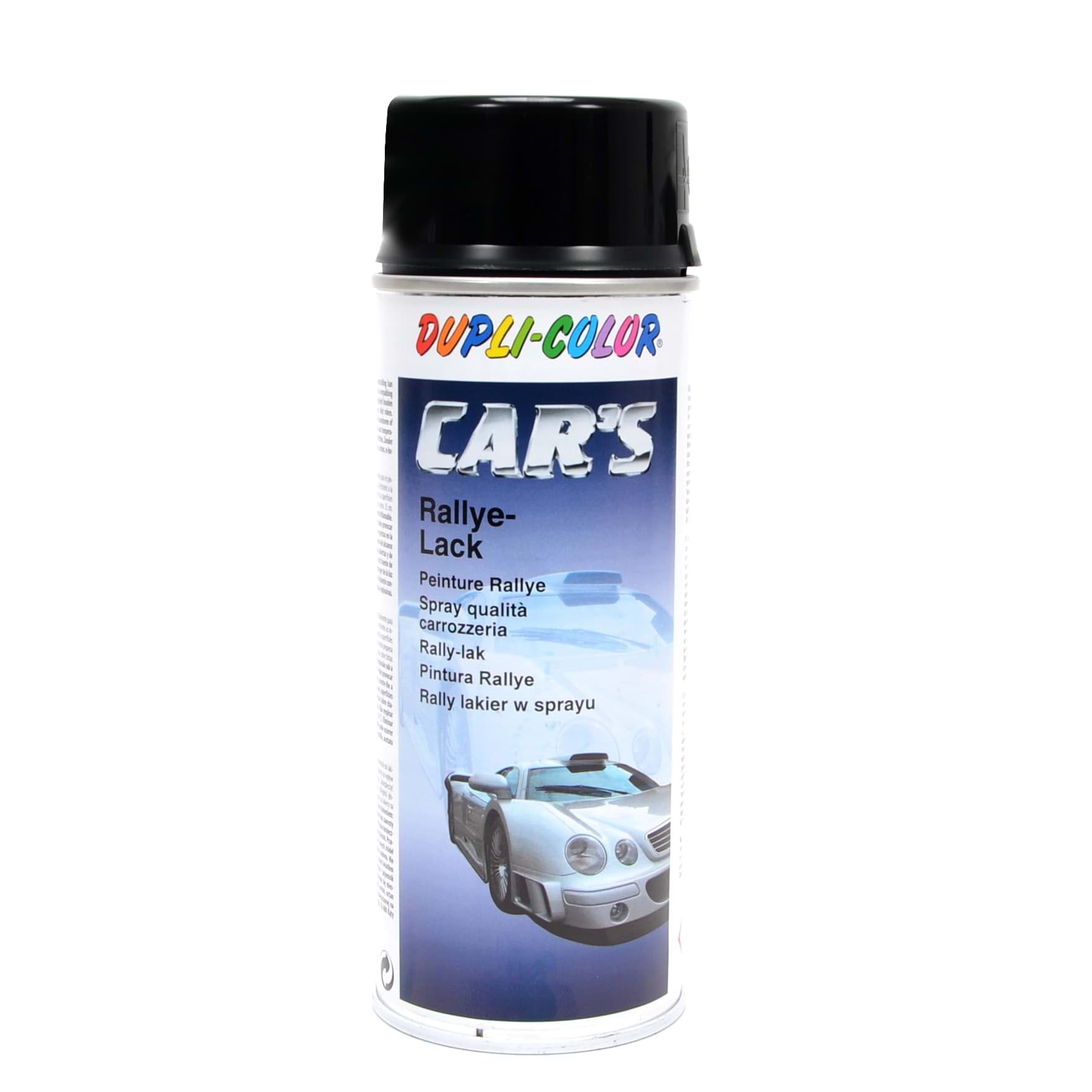 Изображение Duplicolor Cars Lackspray schwarz glänzend 400ml