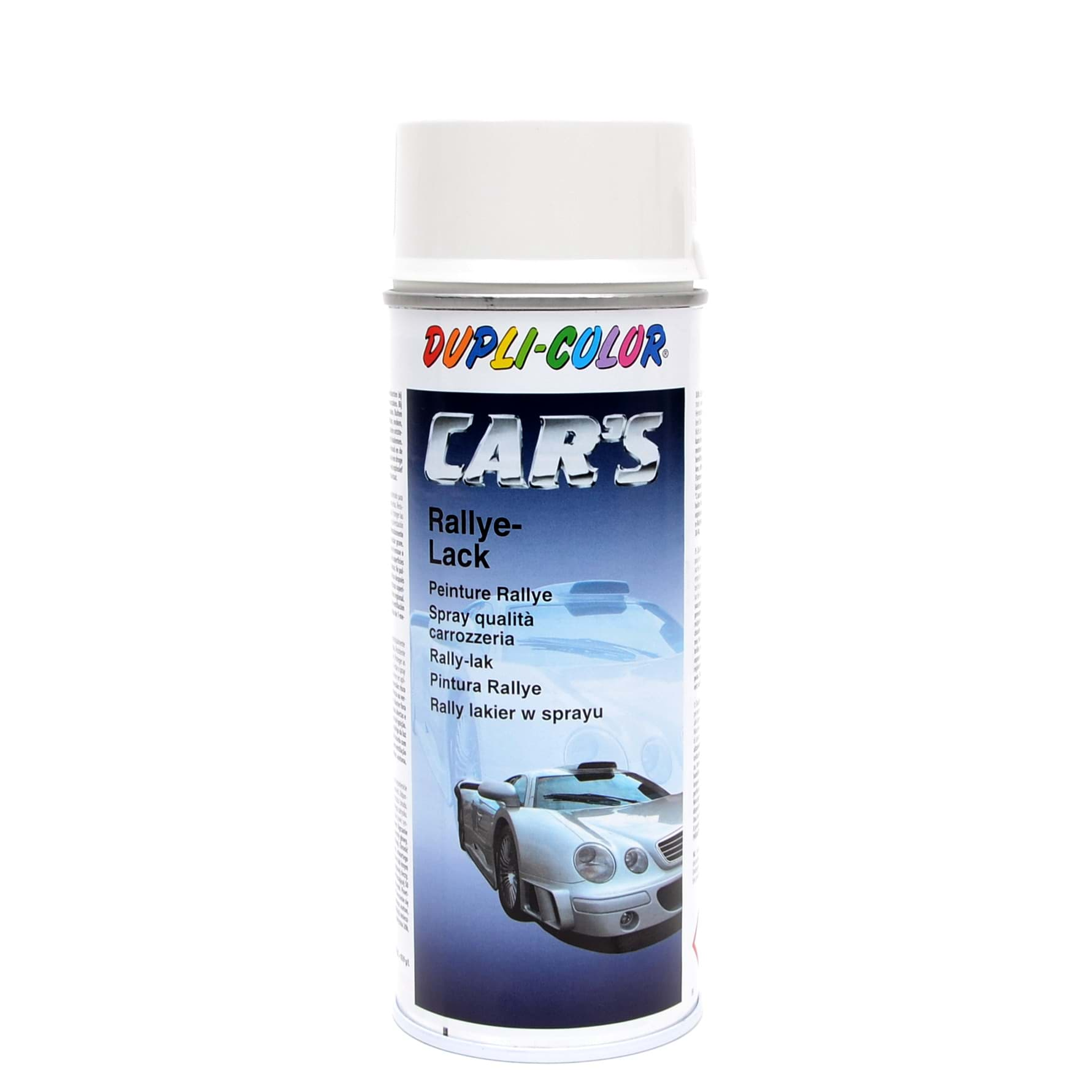 Изображение Duplicolor Cars Lackspray weiß seidenmatt 400ml