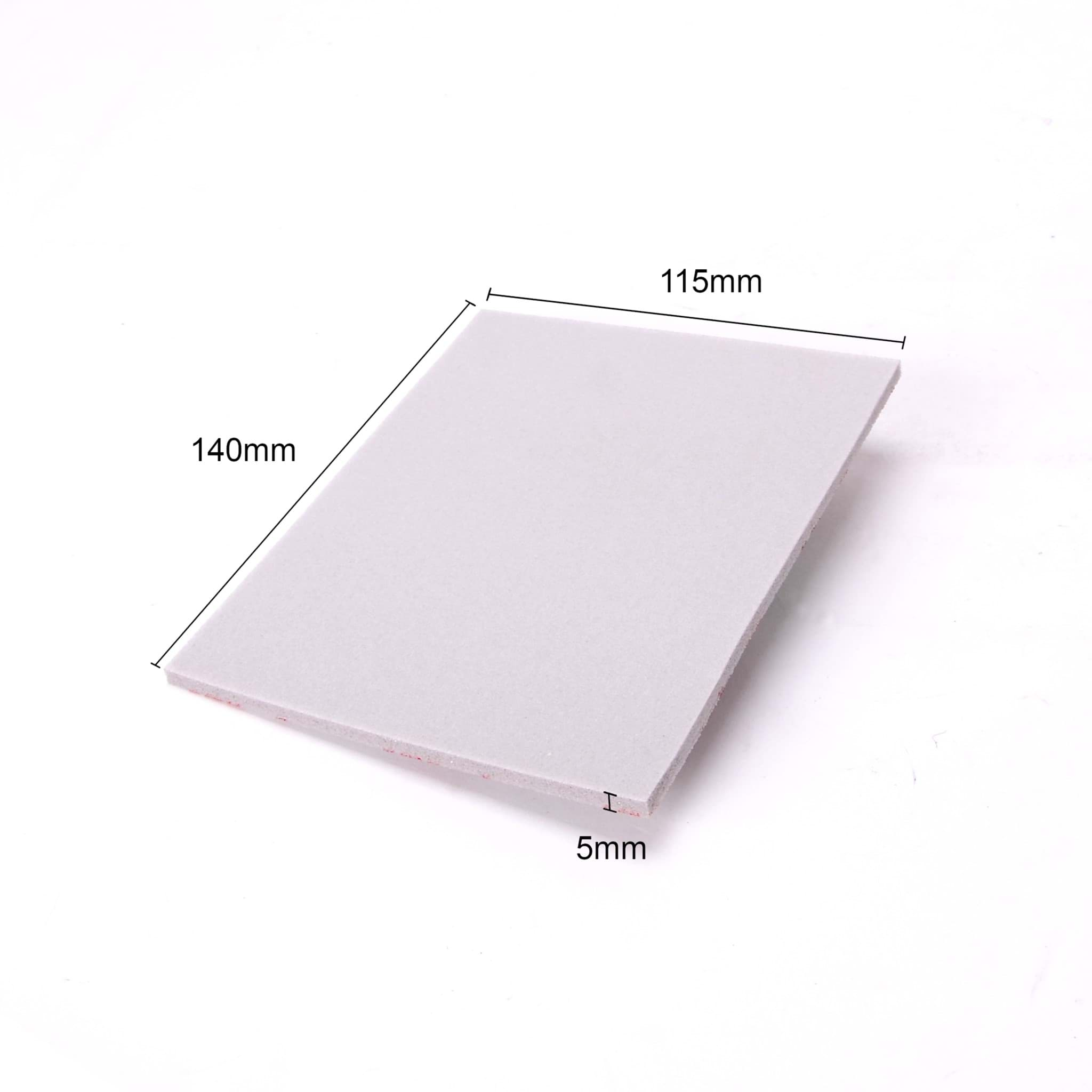 Изображение Soft Pad Schleifschwamm  10 x Mikrofein P600 115x140x5mm