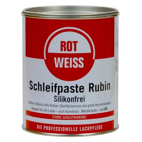 Bild von Rot Weiss Schleifpaste Rubin 750ml