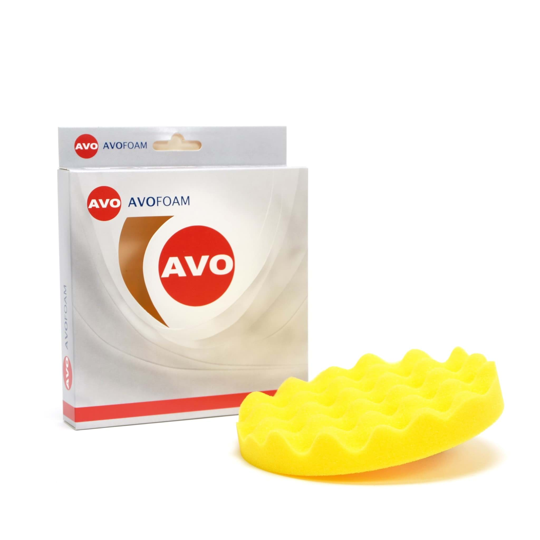 AVO Polierschwamm gelb gewaffelt mittlere Härte 150mm A702003 resmi