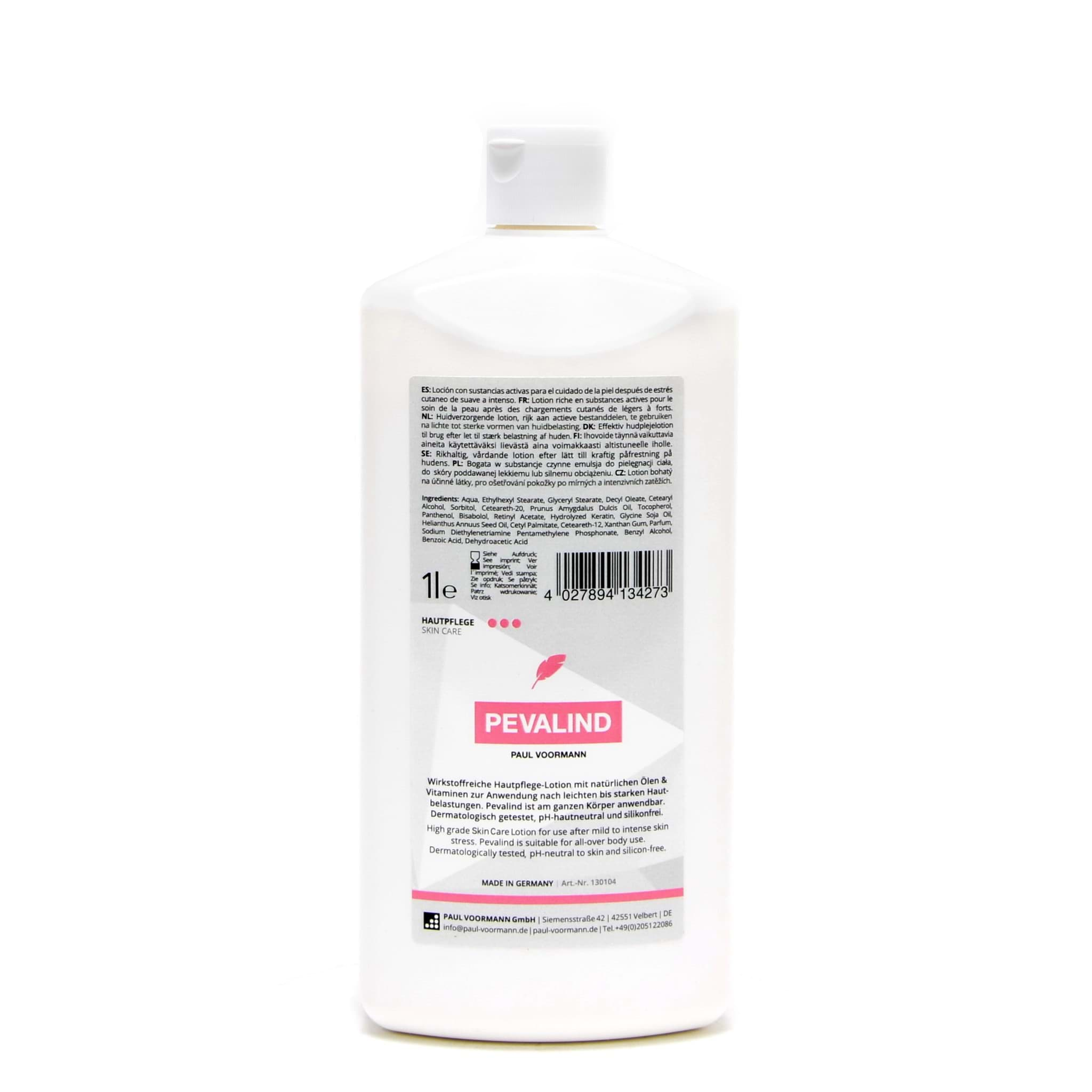 Pevalind Hautpflege-Lotion 1Liter resmi