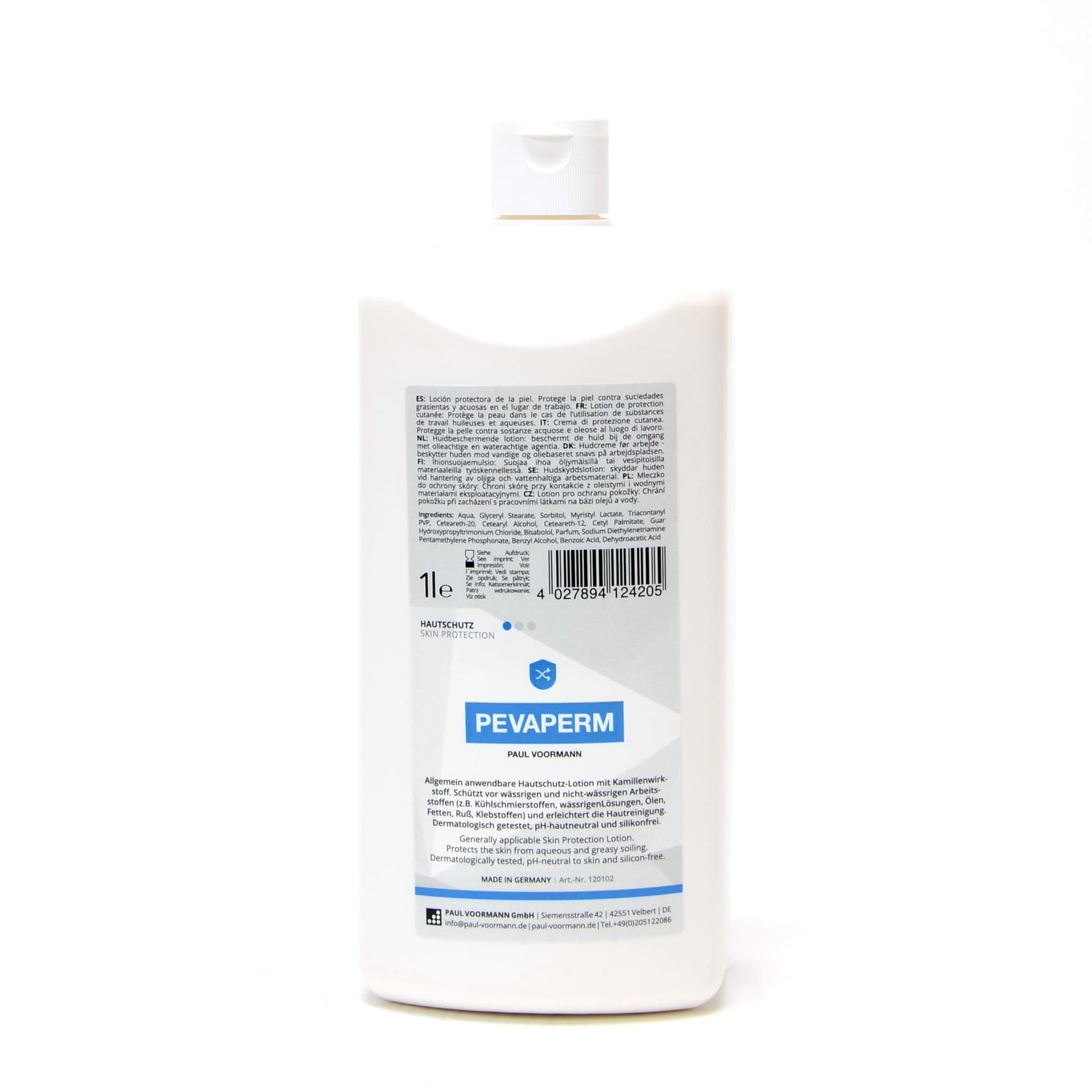 Изображение Pevaperm Hautschutz-Lotion 1Liter