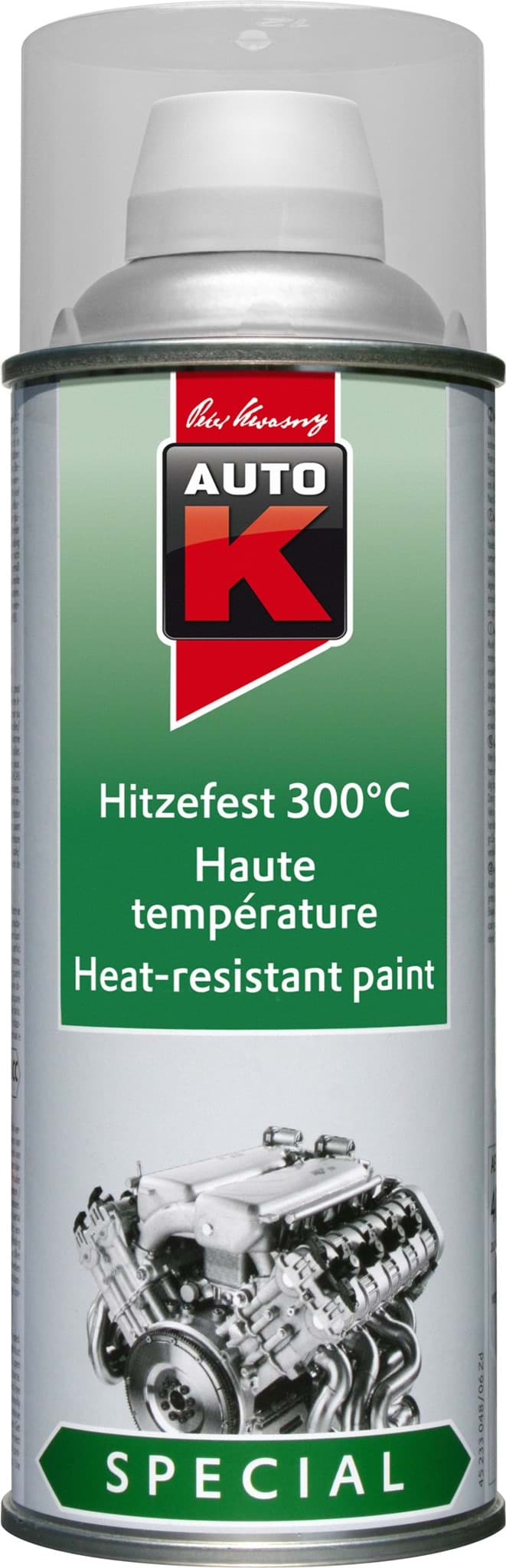 Afbeelding van Lackspray hitzefest 300°C Klarlack von AutoK