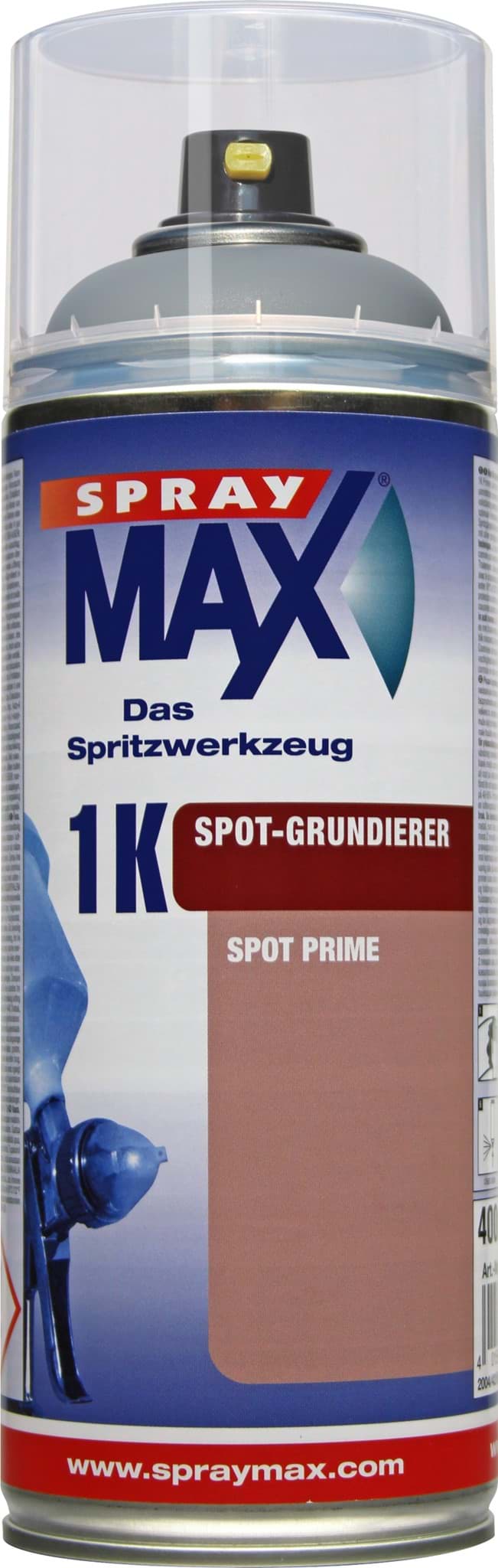SprayMax 1K Spot Grundierer grau 400ml resmi