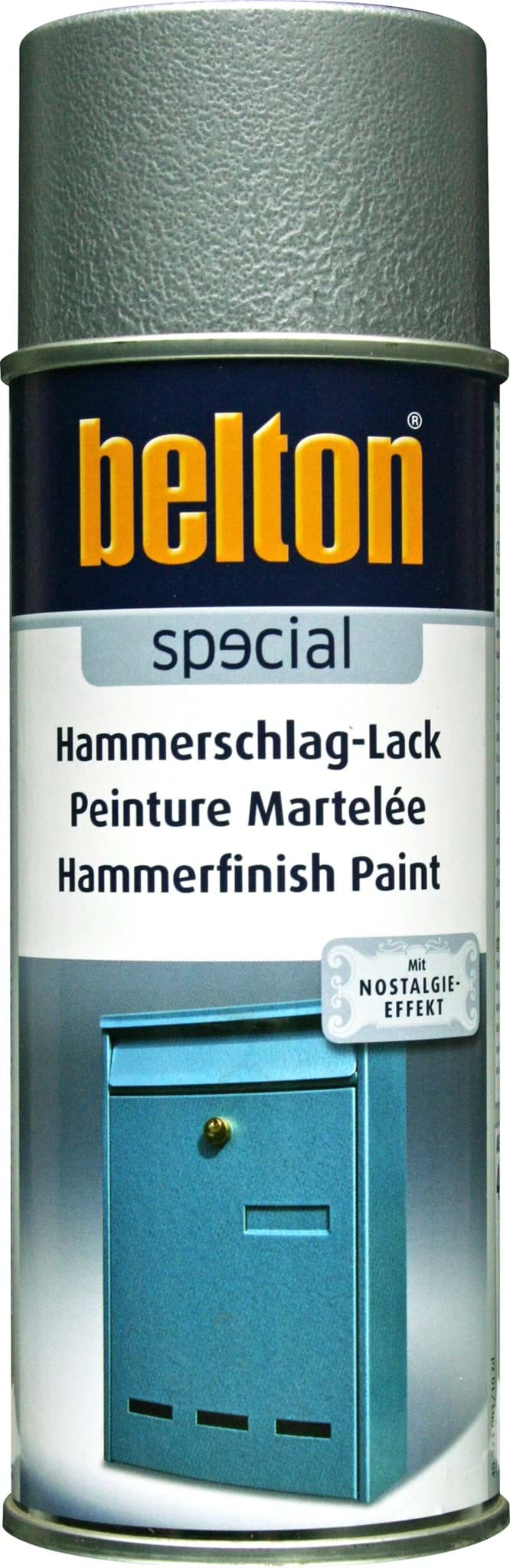 Изображение Belton special Hammerschlag-Lack silber