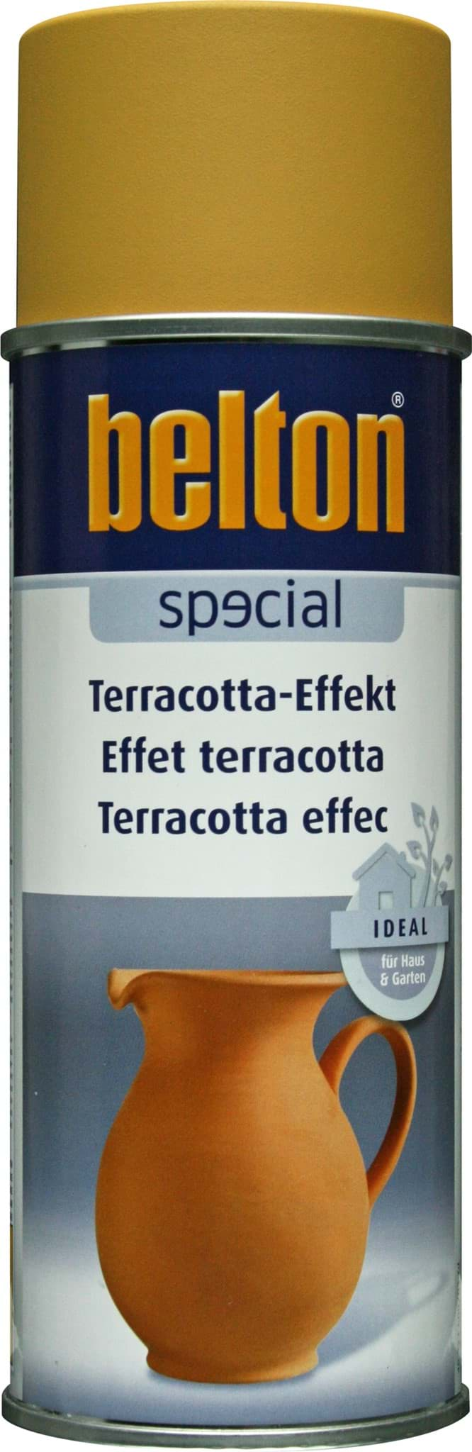 Belton Special Lackspray Terracotta Effekt saharagelb resmi