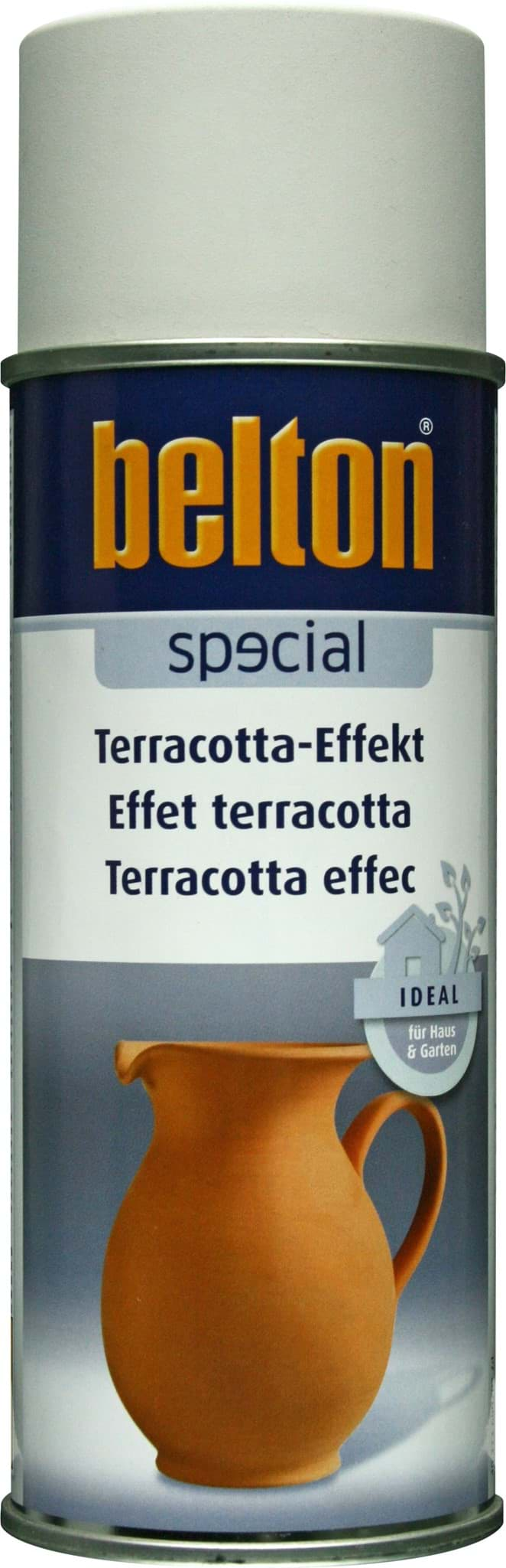 Изображение Belton Special Lackspray Terracotta Effekt steinweiss