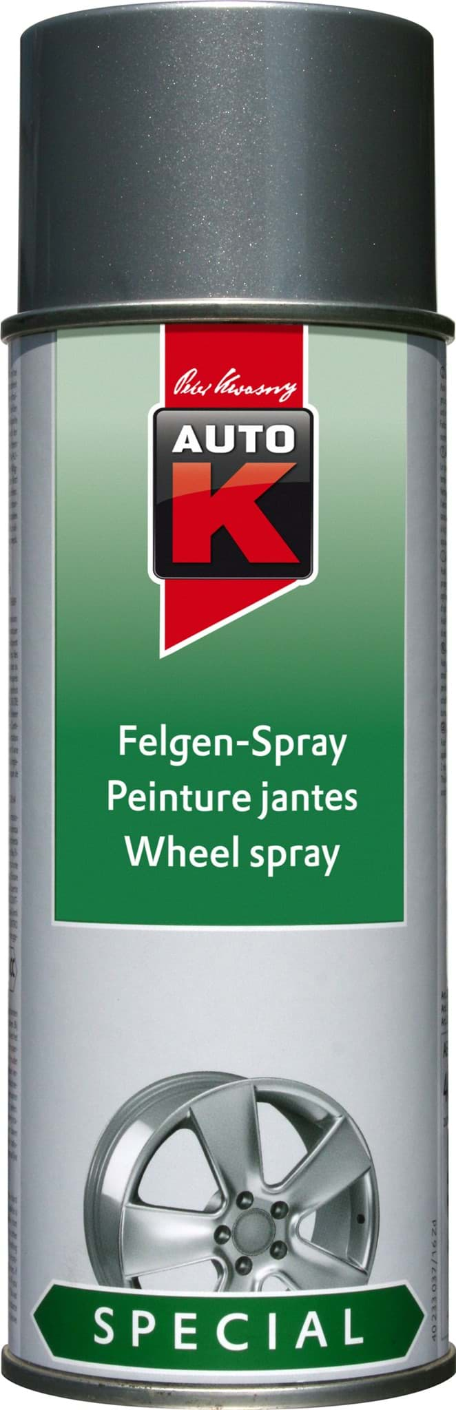 Picture of Felgenspray Titansilber "extrem abriebfest" 400ml AutoK