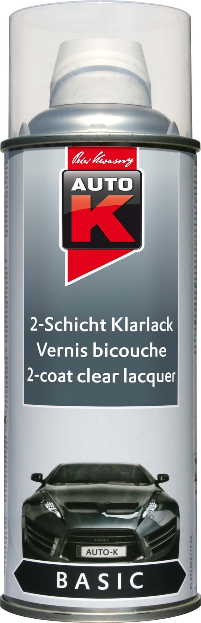 AutoK 2 Schicht Klarlack Autolack 400ml 233066 resmi