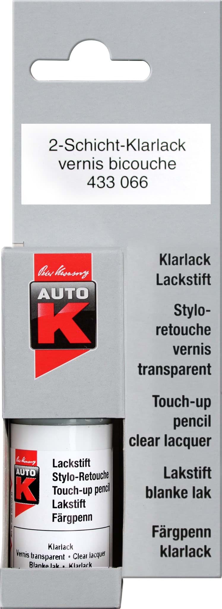 Bild von AutoK Lackstift Tupflack 2-Schicht-Klarlack 