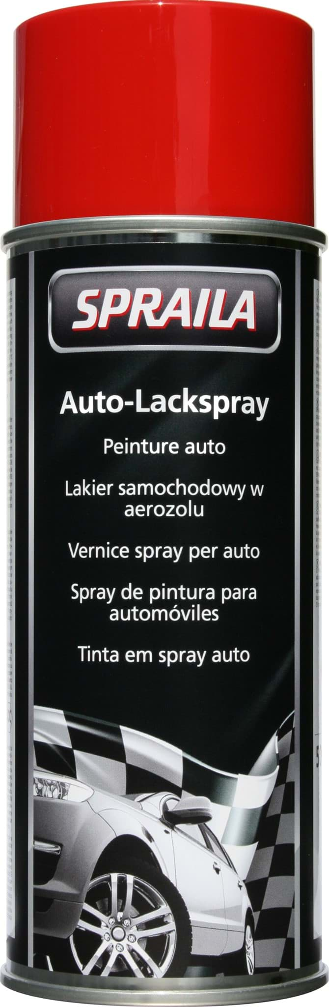 Изображение  Spraila Lackspray Universal RAL 3000 Feuerrot 400ml 300006