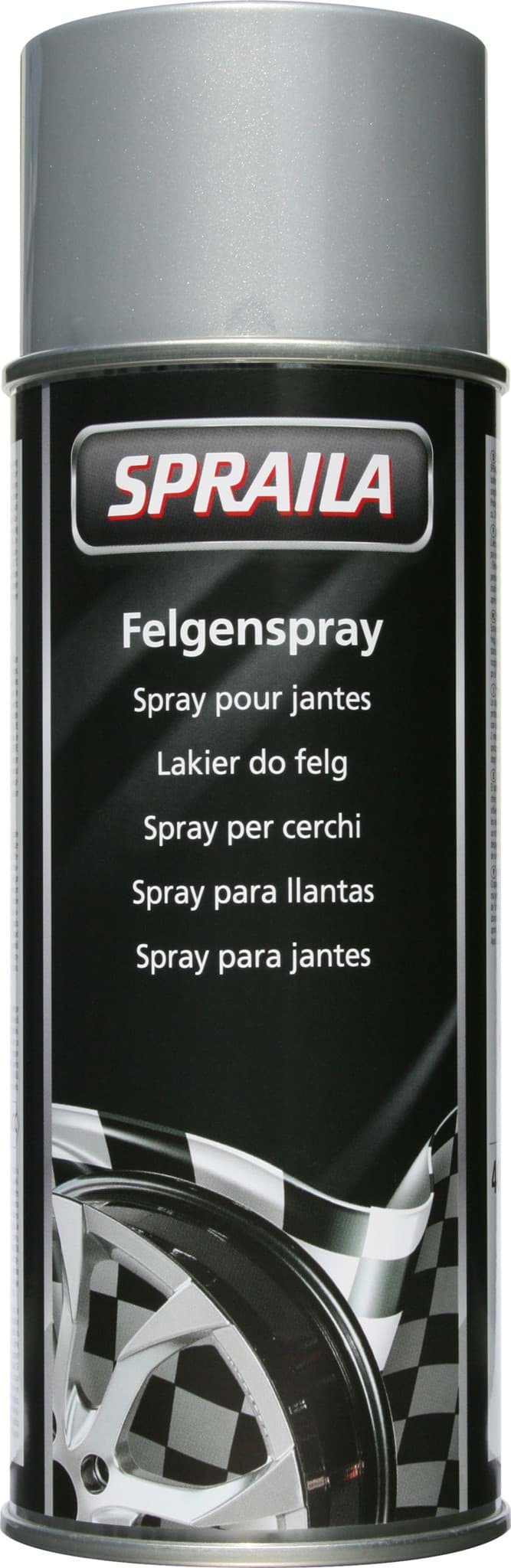 Bild von Spraila Lackspray Felgenspray silber 400ml