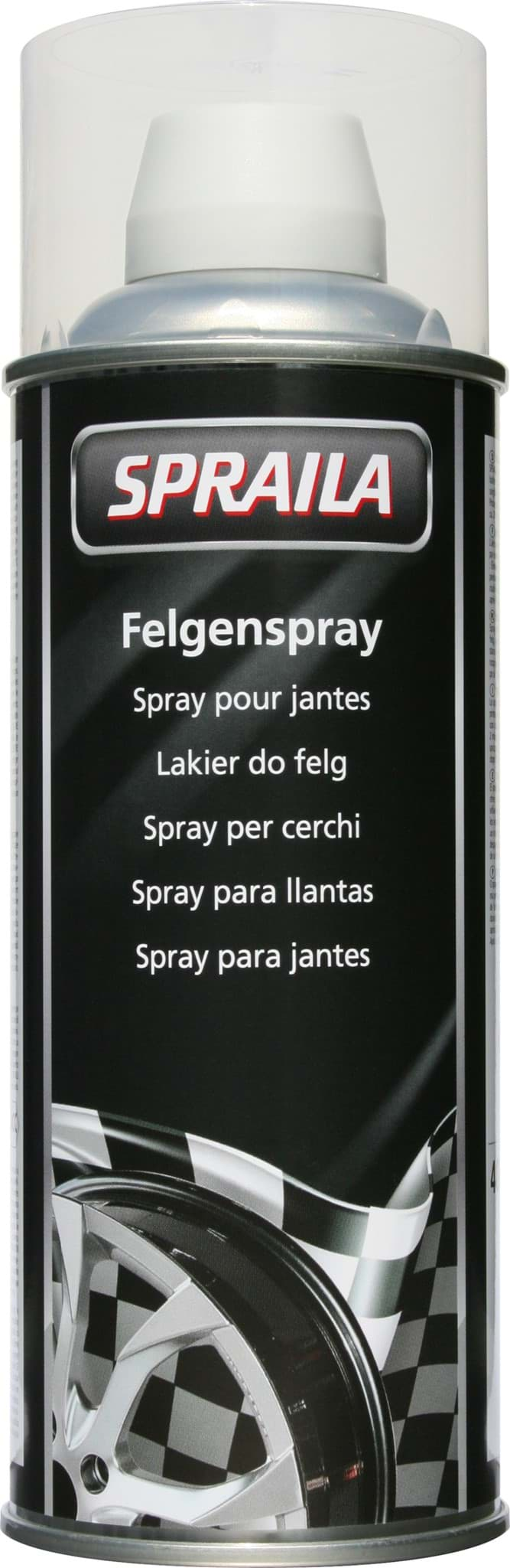 Spraila Lackspray Felgen Klarlack 400ml K300053 resmi