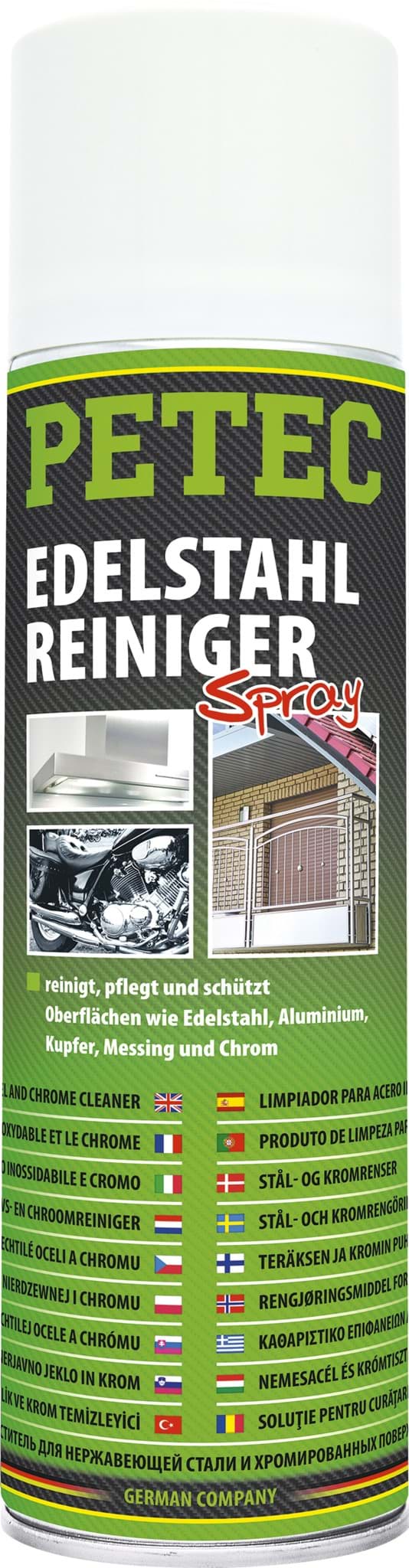 Bild von  Petec Edelstahlreiniger Spray 500ml 70260
