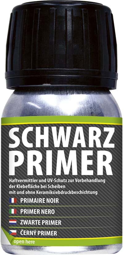 Bild von Petec Schwarzprimer Primer für Scheibenkleber Haftvermittler 30ml