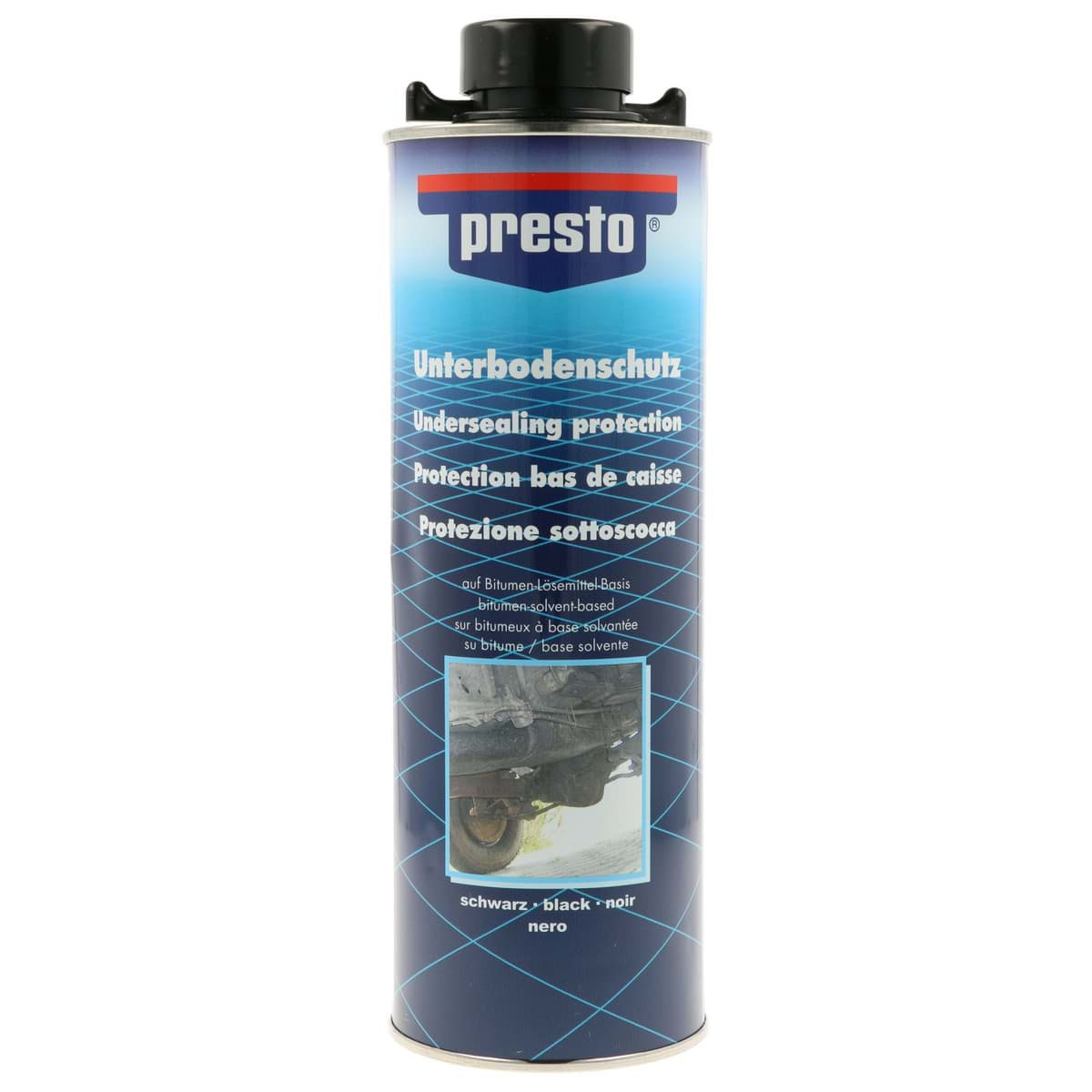 Picture of Presto Unterbodenschutz Bitumen Pistolendose 1Liter