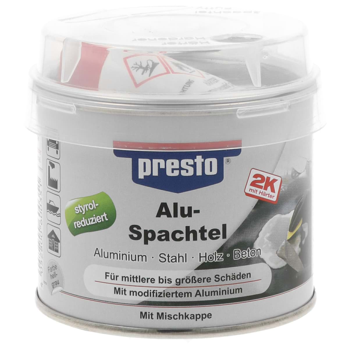 Afbeelding van Presto Alu Spachtel Prestolith alu 250g 600351