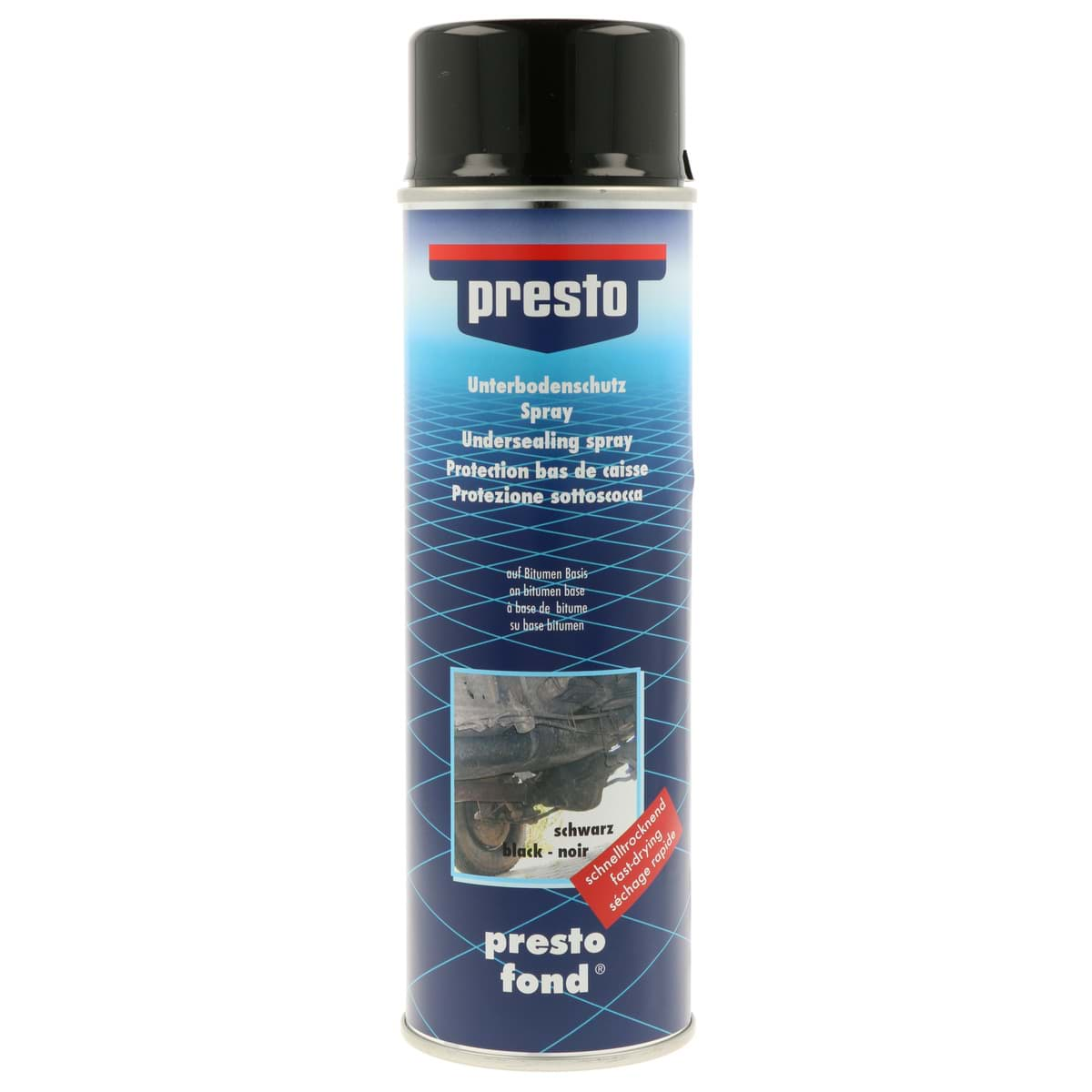 Изображение Presto Unterbodenschutz Bitumen 500ml Spray