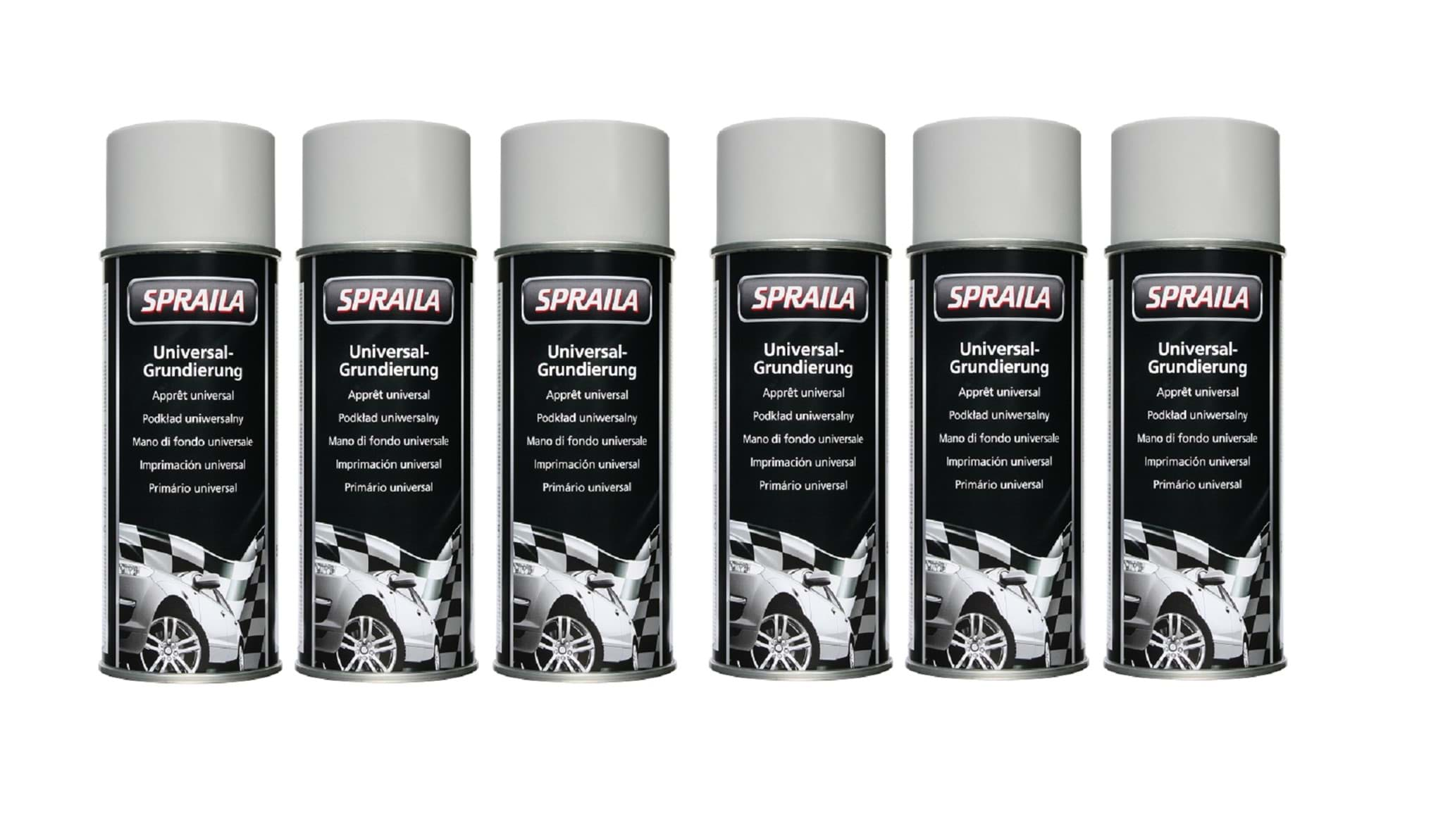 Afbeelding van Spraila Universalgrundierung grau 6 x 400ml  300001