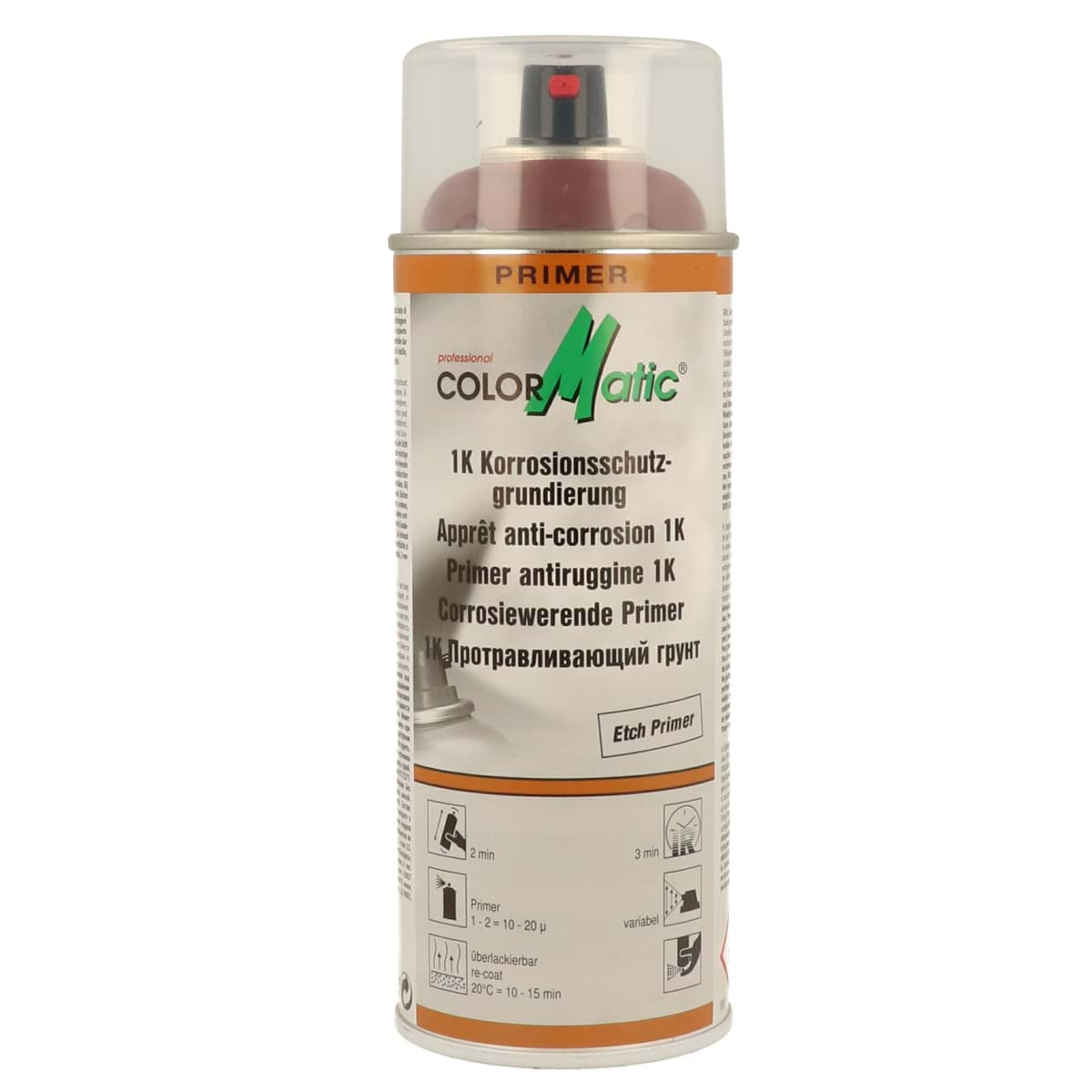 Afbeelding van ColorMatic 1K Korrosionsschutzgrundierung rotbraun 756818 400ml