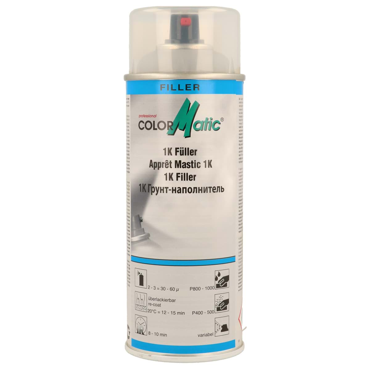 Afbeelding van ColorMatic Professional 1K Füller grau 874987 400ml