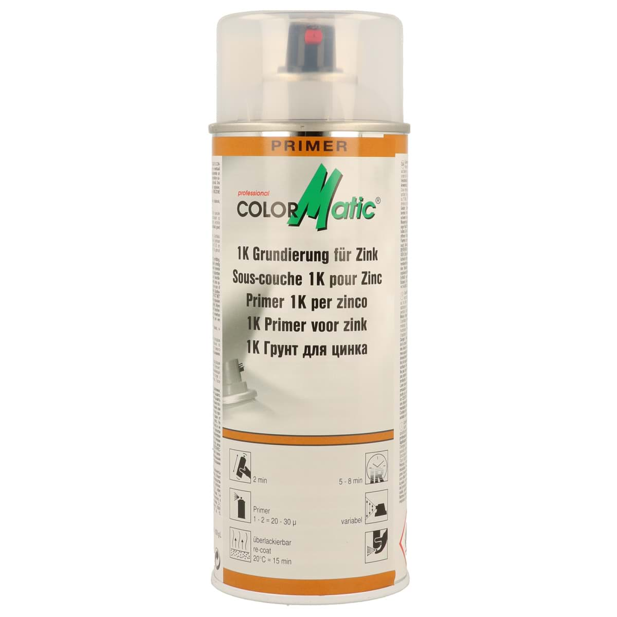 Изображение ColorMatic Professional 1K Grundierung für Zink 190285 400ml