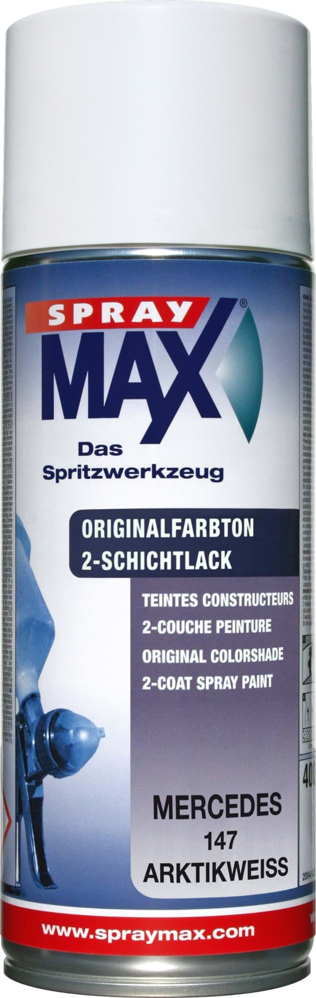 Bild von SprayMax Originalfarbton für Mercedes 147 arktikweiss