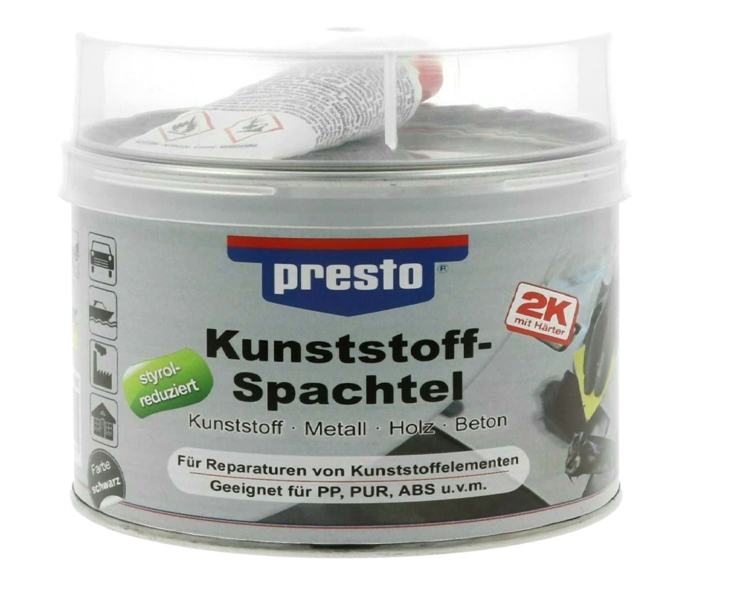 Bild von Presto Kunststoffspachtel Kunststoff Spachtel Prestolith elastic 1kg