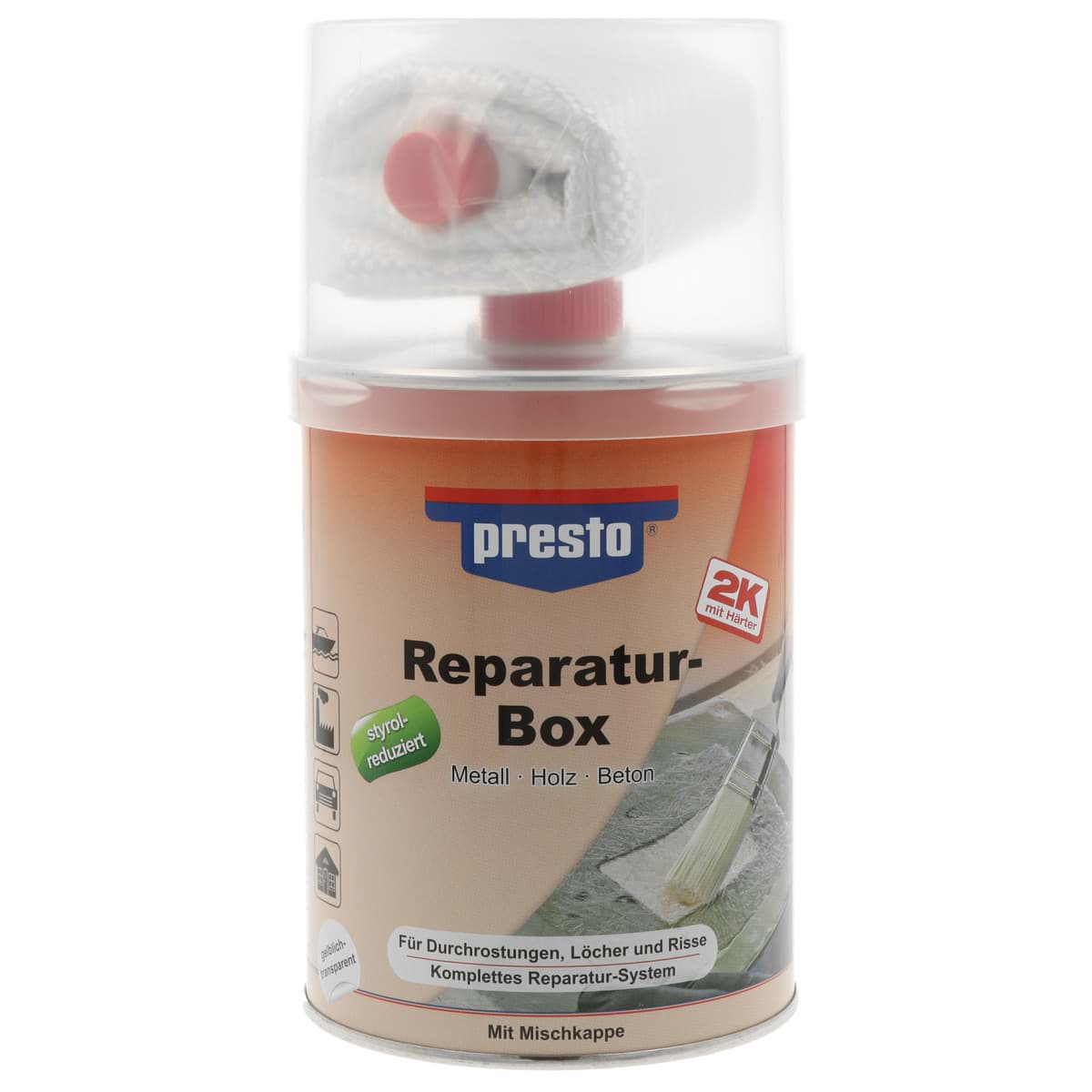 Изображение Presto Polyesterharz Reparaturbox 1000g