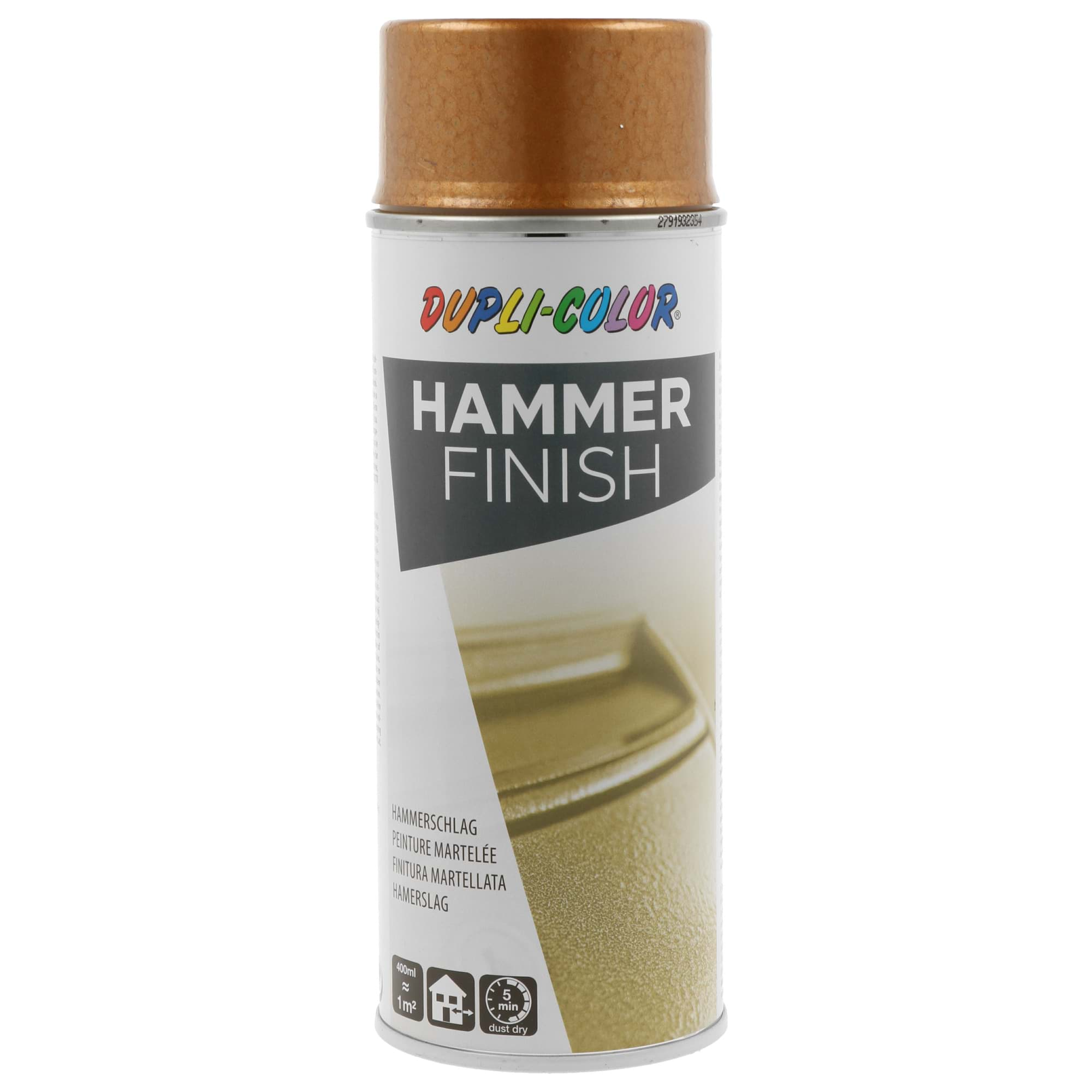 Picture of DUPLI-COLOR Hammerschlag Lackspray gold 400ml