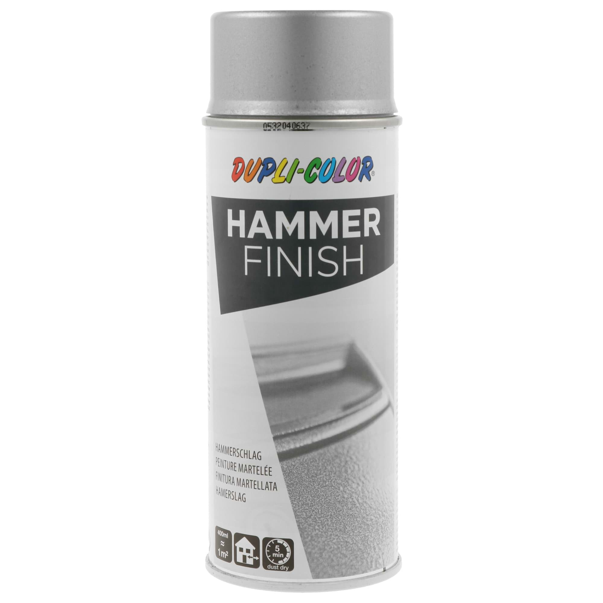 Picture of DUPLI-COLOR Hammerschlag Lackspray Silber 400ml